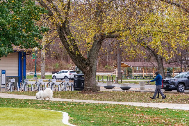 Forest Park in Noblesville is a great place to take your pup for a walk.
