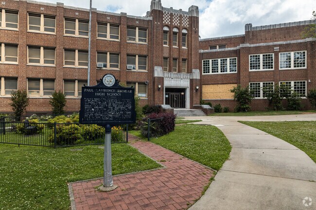 Dunbar Magnet School is named after Poet Laureate Paul Laurence Dunbar.