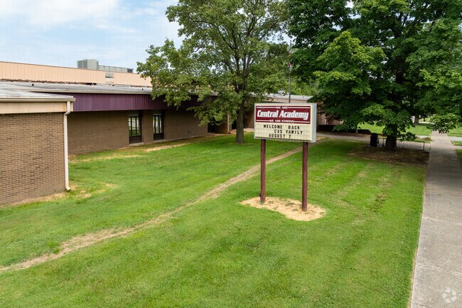 The student population of The Central Academy is 212 and the school serves K-12.