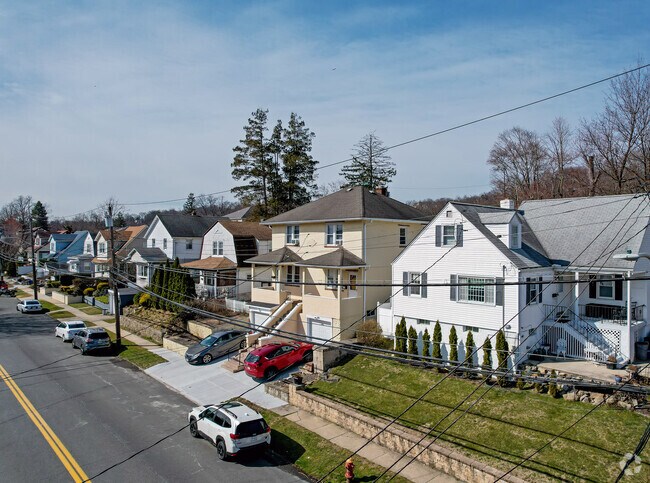 Attached garages provide convenient parking to Nepera Park residents.