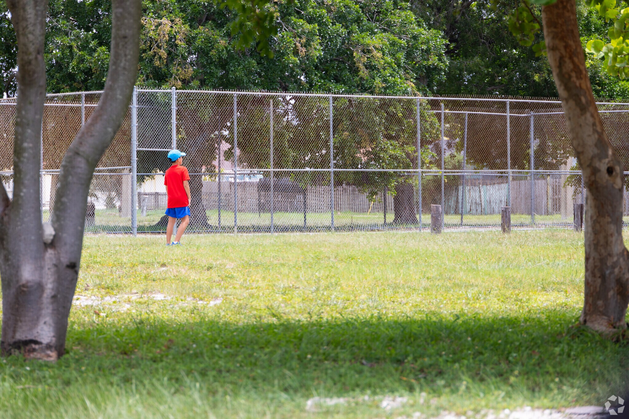Northwest Park has large green fields for the residents to enjoy the outdoors.