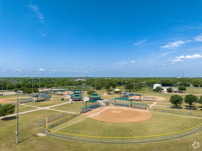 Cleburne locals score big at John Warren Sports Complex with soccer and baseball fields.