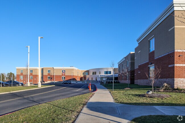 Students are taught a challenging curriculum at Brunswick Middle School.