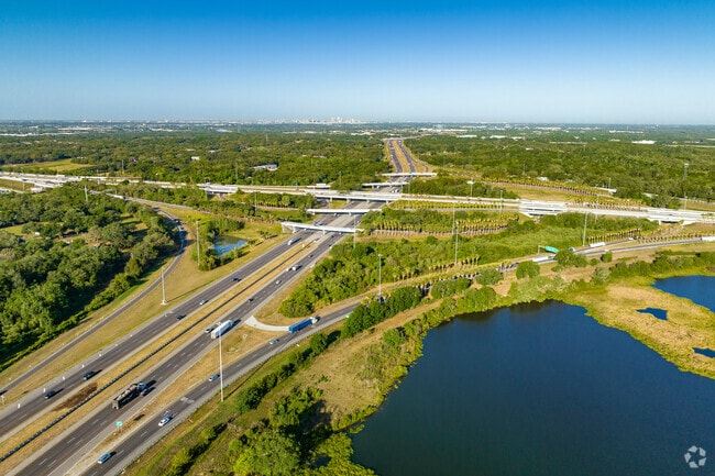 To the west of Seffner is the I-75 and I-4 interchange.