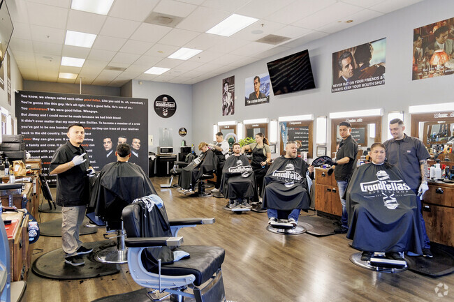 Get a hair trim at Goodfellas Barber Shop in Salida, Ca.