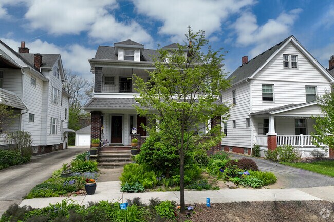 Single-family homes are an affordable option across the Buckeye-Shaker neighborhood.