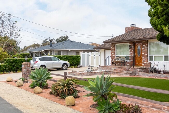 Rancher style homes are popular in Carpinteria.
