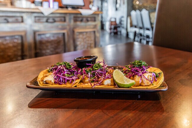 Favela's Fusion offers delicious fish tacos in Rancho Solano.