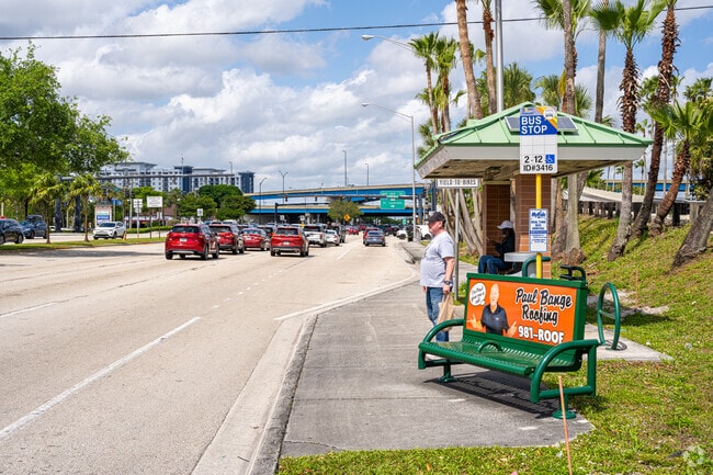 On University Drive and Broward Boulevard, you will find several bus stops near Forest Ridge.