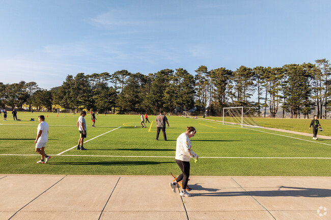 Gellert Park in Serramonte brings together a wide range of people to enjoy the outdoors.