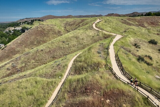 If you want trails, you got em’ in the Foothills.
