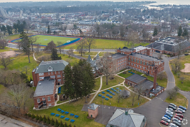 Academy of Our Lady of Mercy, Lauralton Hall at 00 High St, Milford, CT 06460.