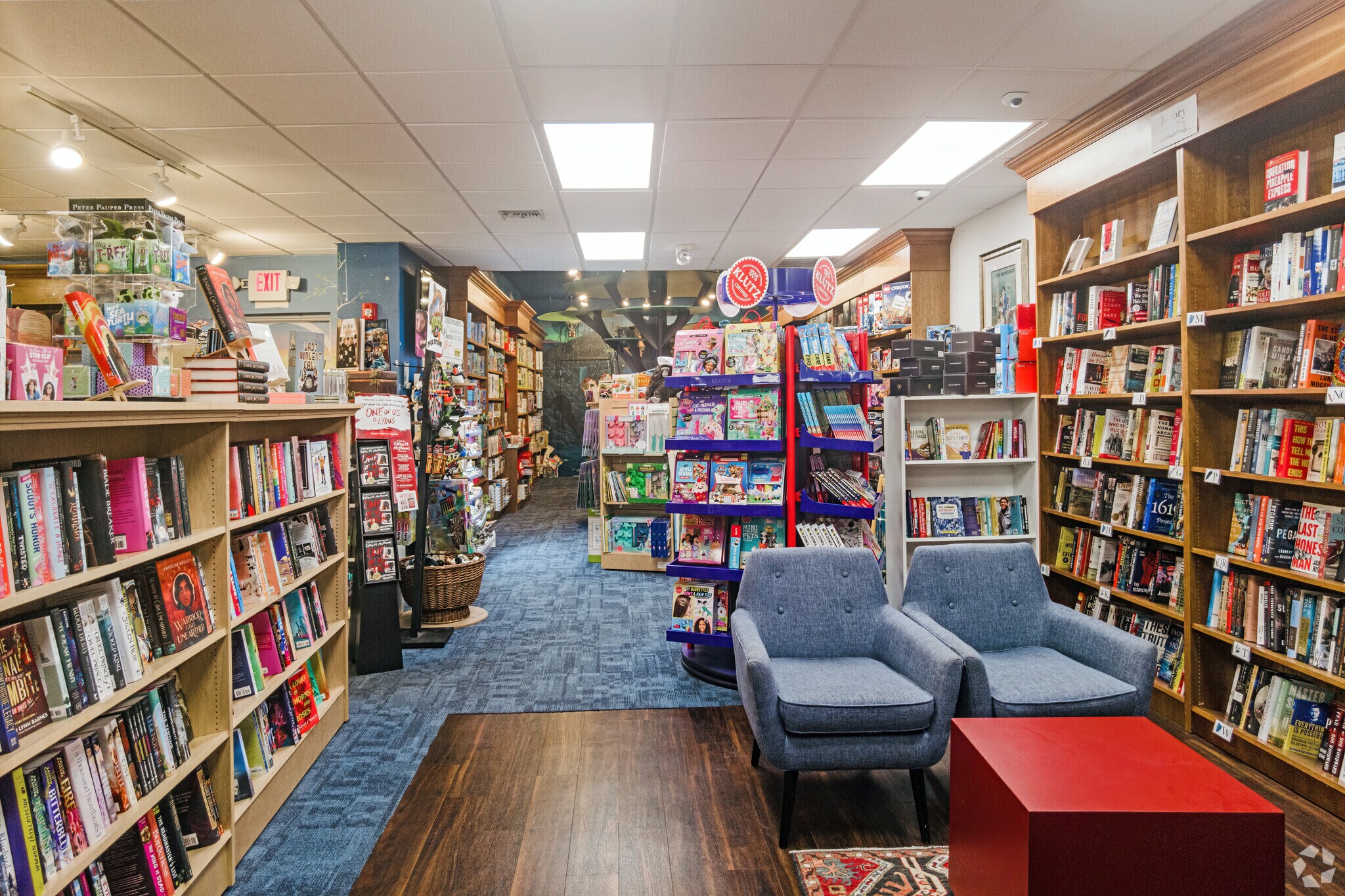 Barrington Books is a brilliant independent store next to the Rumstick neighborhood.