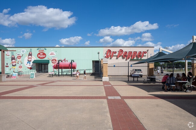 Downtown Waco residents and visitors flock to the famous Dr. Pepper Museum.