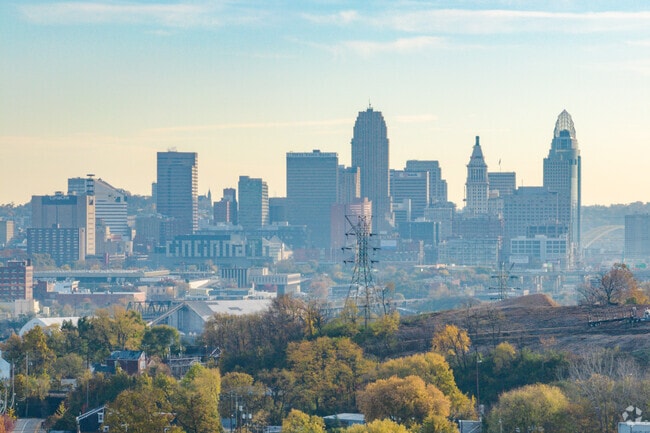 Downtown Cincinnati is just a short drive to and from Ludlow.