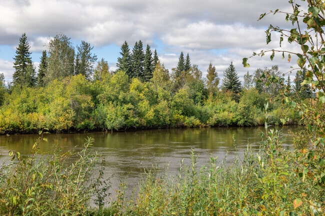 The Chena Riverwalk in Fairbanks is a favorite place to take in nature.