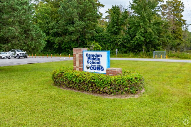 Camden, NC's Camden Middle School serves approximately 250 students.