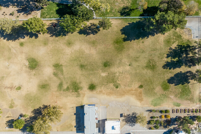 Dooley John Elementary School has plenty of open green space for outdoor activities.