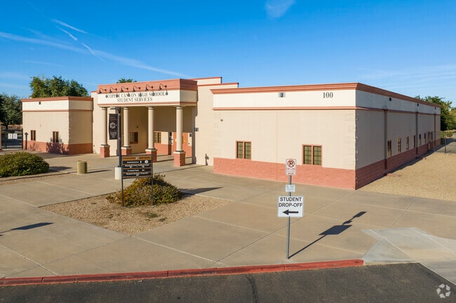 Copper Canyon High School has a large campus in Glendale.
