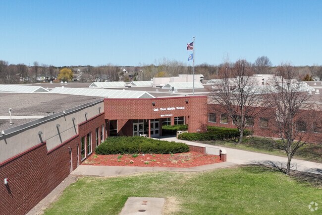 Andover students attend Oak View Middle School in Andover, Minnesota.
