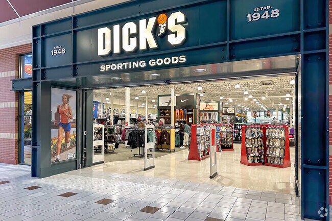 Beaver Valley Mall near Independence Township features big-box stores like Dick’s.