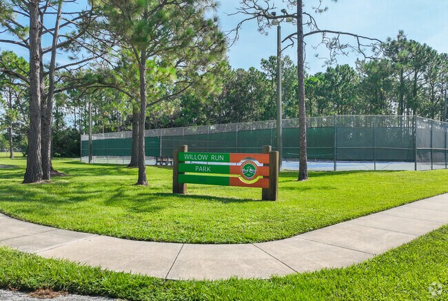 Willow Run Park is located on Schoolhouse Dr. in Hidden Lake.