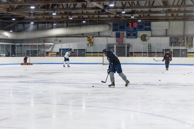 Learn to play hockey or just to practice at the Bowie Ice Arena.
