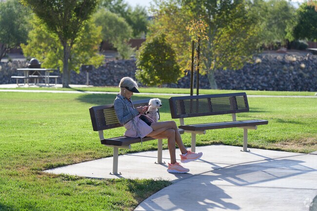 Green Spring Park sits at the heart of the Green Spring community, boasting large garden areas.