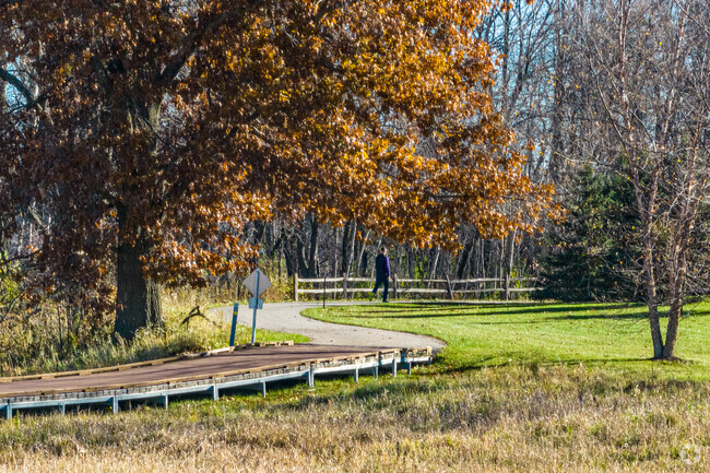 DeForest is full of long walking trails -- just check the maps and head out to one.