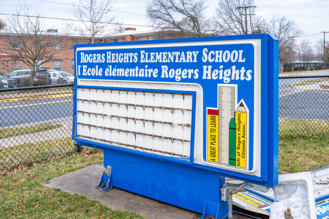 Rogers Heights Elementary School in Bladensburg, MD.