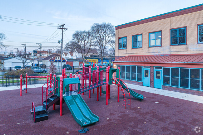 Ortiz De Dominguez Elementary School challenges and encourages children to learn.