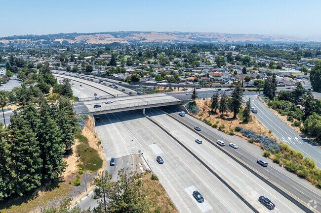 Mount Eden is bordered by Interstate 92 which connects the 880, 280, and 101 freeways.