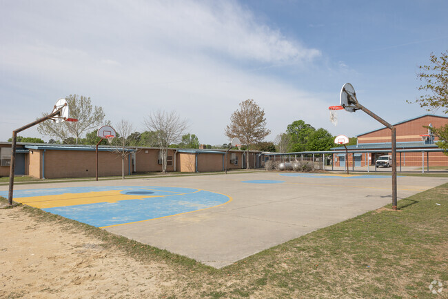 Berkeley Middle School has a great outdoor basketball court for students in Moncks Corner.