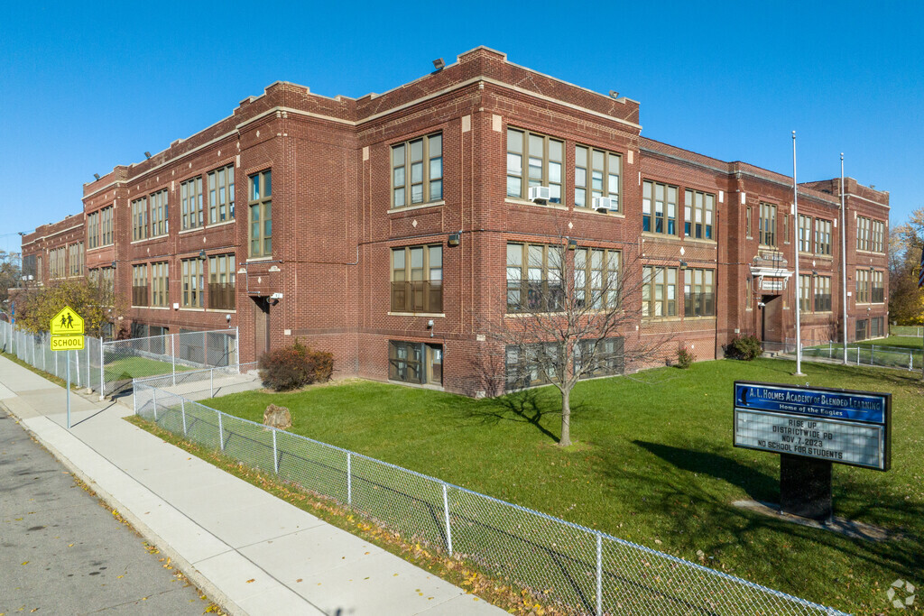 A.L. Holmes Academy of Blended Learning in Detroit.