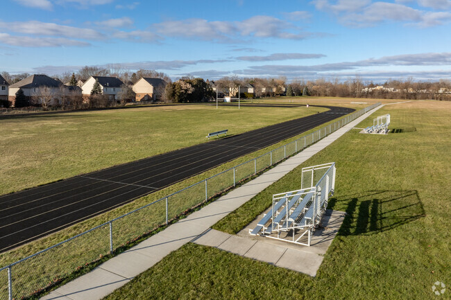 Larson Middle School track and field.