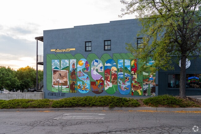 Rose Park is located just across the river from downtown Missoula.