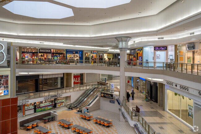 Burnsville Center has a number of brand name retail stores and a food court.