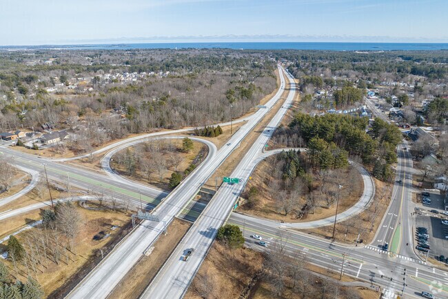 East Saco, ME has access to three Saco Bay trails that intersect near the coastline.