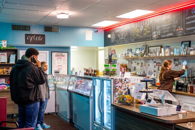 Residents of the North Anthony neighborhood can walk to Oh Five Scoop Shop for a treat.