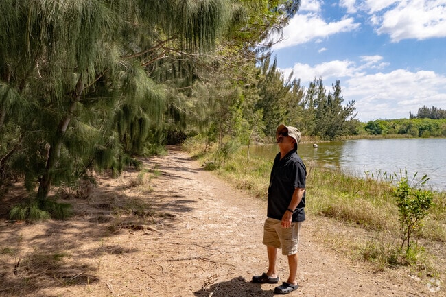Birding is a popular hobby in the Sunrise neighborhood.