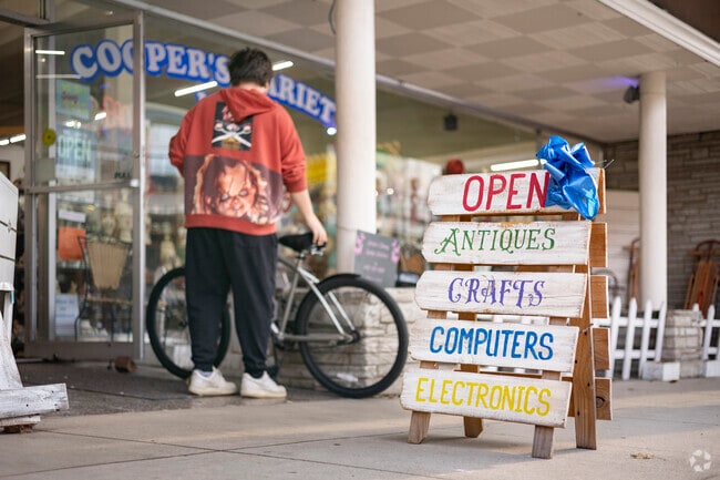 Historic downtown Morristown has a variety of charming shops selling unique goods.