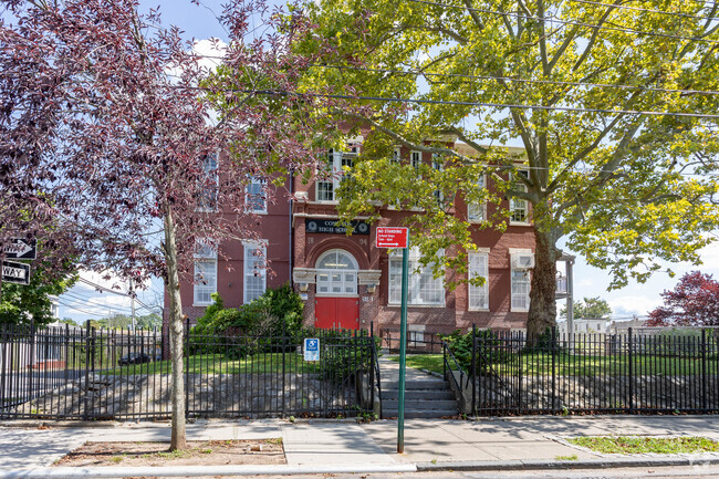 Approximately 160 students attend Concord High School in Staten Island.