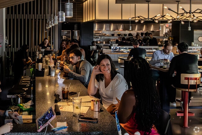 There's a booming night life just minutes from the Somerset neighborhood in Easton.