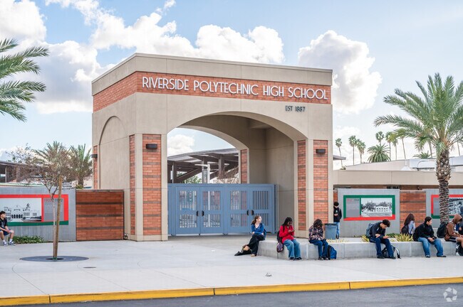 Polytechnic High School in Riverside is the oldest school in the area, and has several famous alumni.