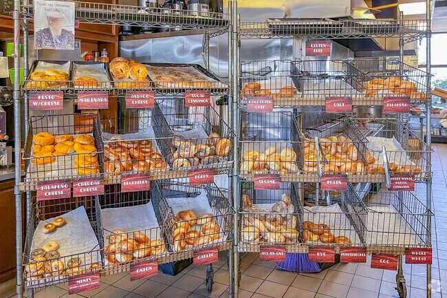 House of Bagels serve a large variety of baked goods to Blossom Valley residents.
