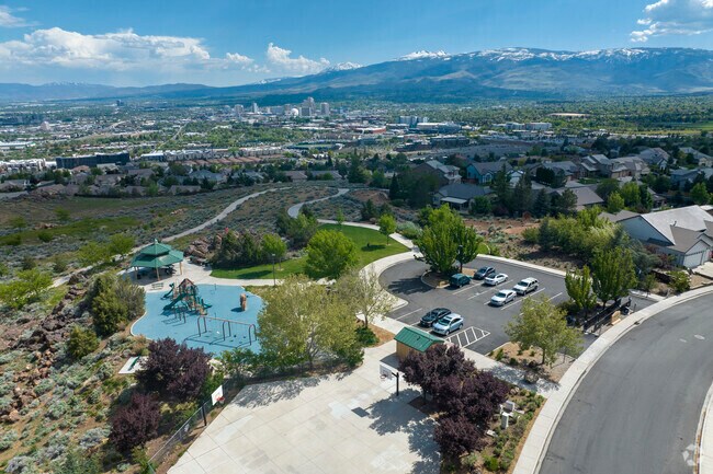 University Ridge Park in West University is known for having the best views you can get of Reno.