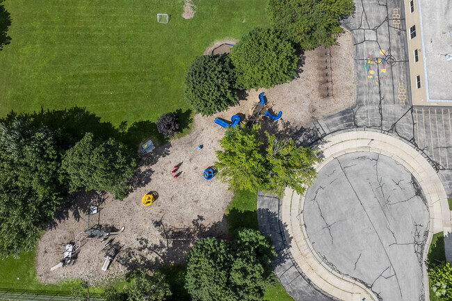 Edison Elementary School in Appleton has plenty of outdoor facilities for students.
