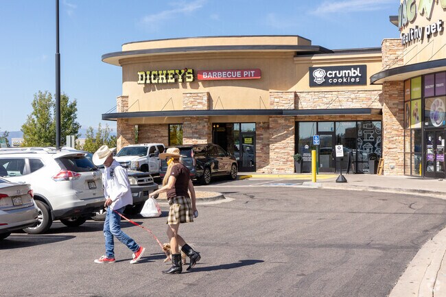 Dickey’s Barbecue Pit and Crumbl Cookies are local favorites near The Woodlands.