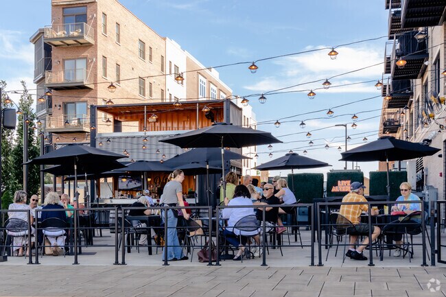 Alter Brewing + Kitchen is a trendy choice with a riverside patio at downtown St. Charles.