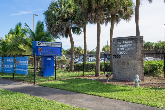 Del Prado Elementary serves families living in Boca del Mar.